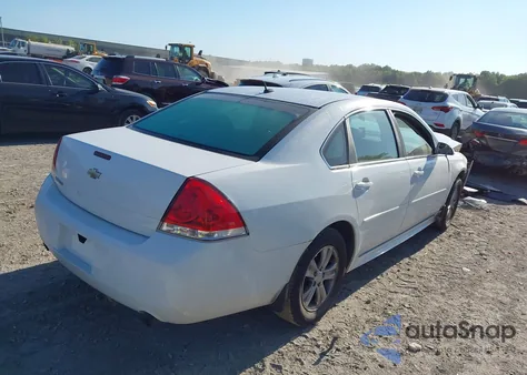 2013 Chevrolet Impala Ls z USA, uszkodzony, nr VIN 2G1WA5E30D1156629